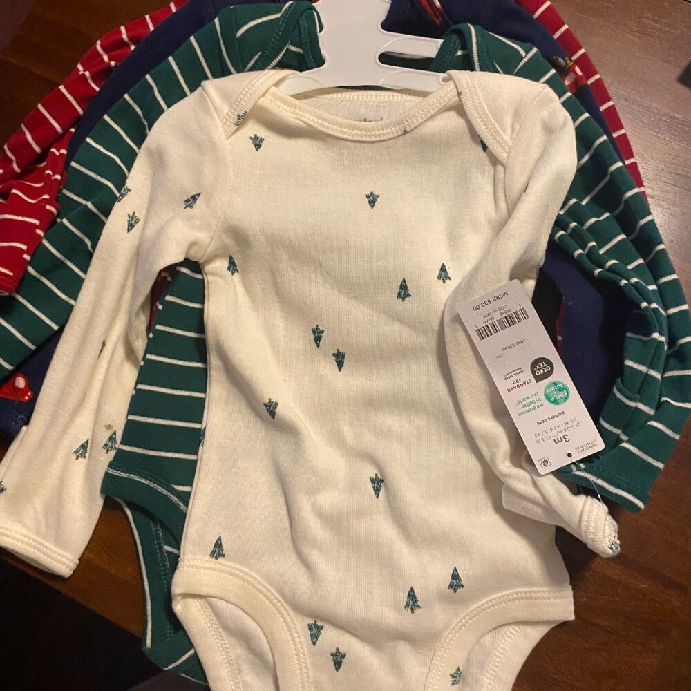 Carter's Christmas Infant Bodysuits